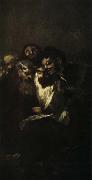 Francisco de goya y Lucientes, Reading